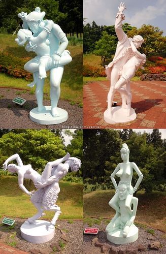 令人眼花缭乱的性爱雕塑 摄影：炎炎