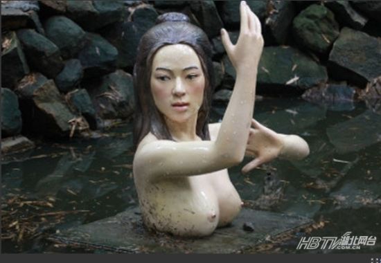 重庆永州章子怡雕塑 