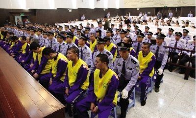10月12日，长沙市中级人民法院对马王堆“菜霸”案41名被告人进行一审宣判。图/通讯员王力夫